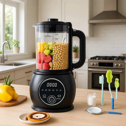 Ten in One Nut Milk Maker and Blender, 51oz 20 Blades Auto Clean