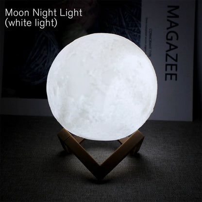 LED Moon Galaxy Light, Moon Night Light
