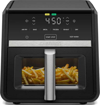 9 Qt 7-in-1 Air Fryer with Viewing Window