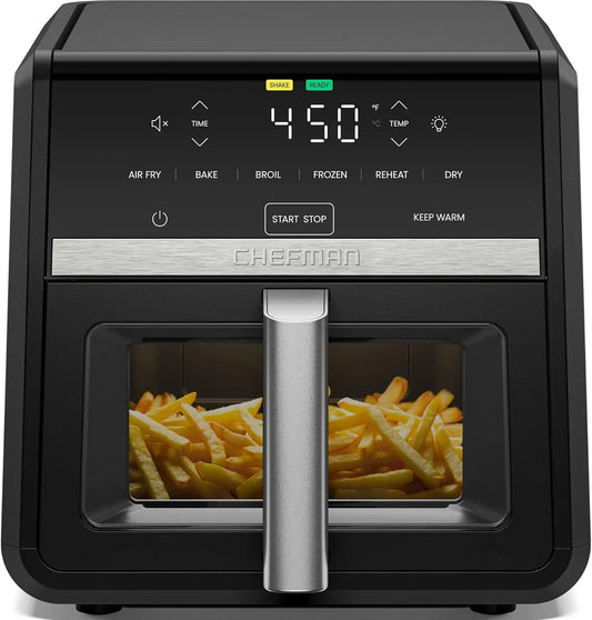 9 Qt 7-in-1 Air Fryer with Viewing Window