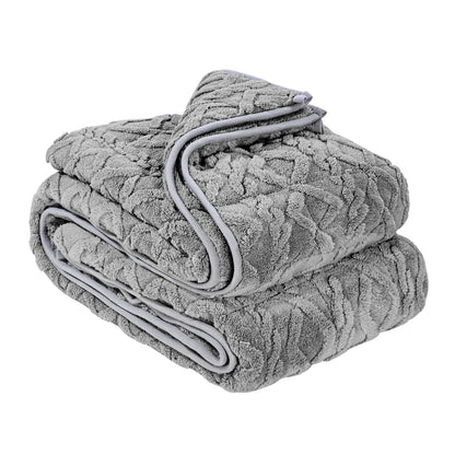 Weighted Blanket 20 lbs 60 x 80 in Queen Size Sherpa Fleece w/ Glass Beads
