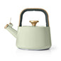 Beautiful 1.8L Ceramic Non-Stick Stovetop Tea Kettle, Sage Green by Drew Barrymore