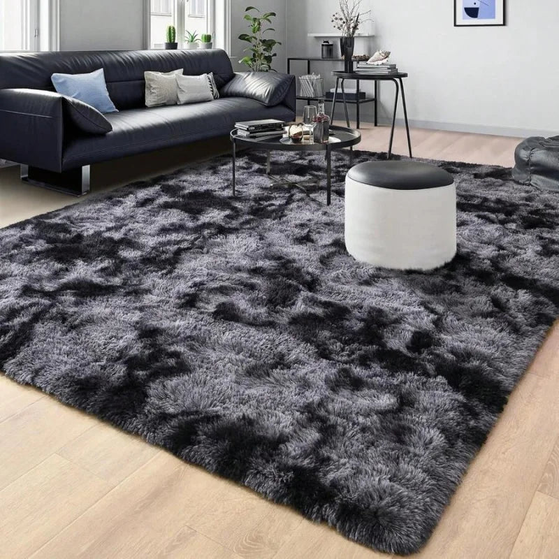 Soft Shag Rugs For Bedroom, Living Room, Luxury Modern Plush Carpet, Non-Slip