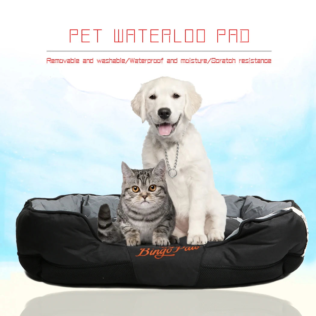 XXL XL Large Orthopedic Sofa Dog Bed, Waterproof, Washable Removable Cushion