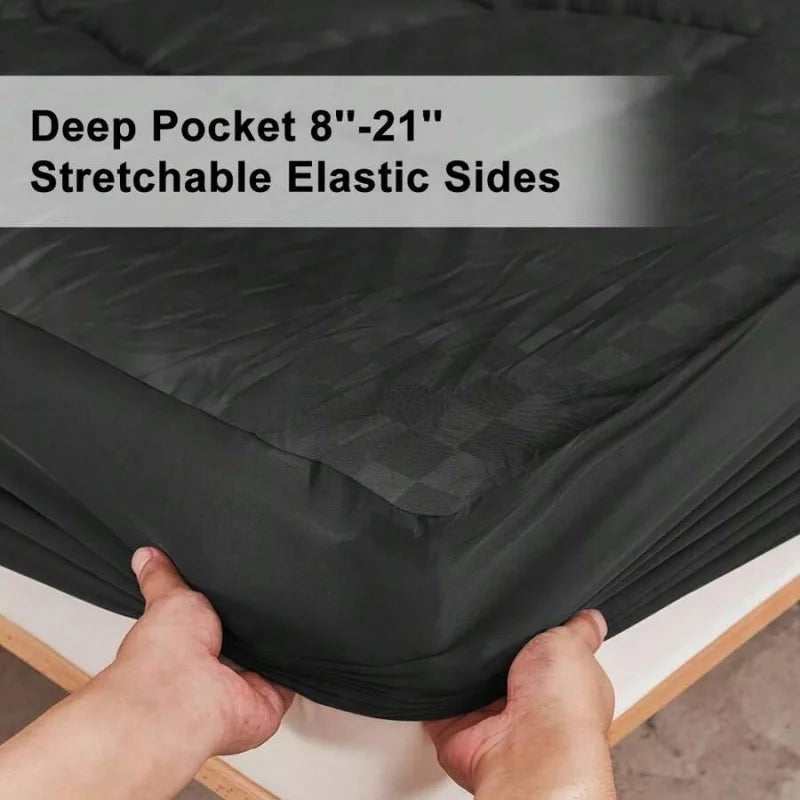 Mattress Topper, Ultra-Thick, Cooling, Breathable, Quilted, Suitable For All Mattress Types