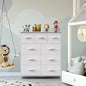 Dresser For Bedroom With 9 Fabric Storage Drawers, Tall Chest Organizer