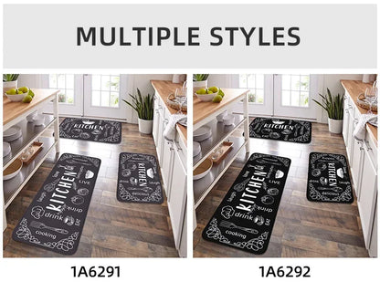 Kitchen Carpet Washable, Non-Slip, Absorbent Kitchen Mat
