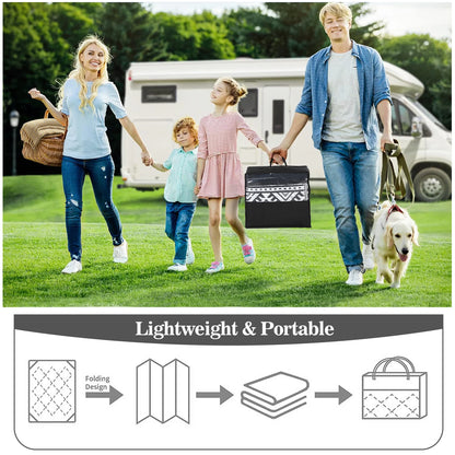6x9 Reversible Waterproof Outdoor Rug