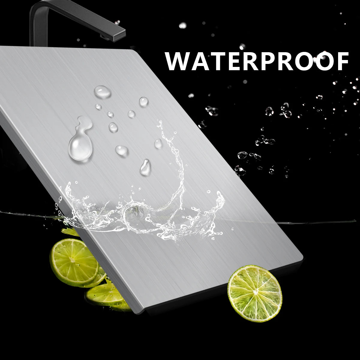 Stainless Steel Cutting Board for Food Preparation ,Meal Prep