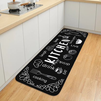 Kitchen Carpet Washable, Non-Slip, Absorbent Kitchen Mat