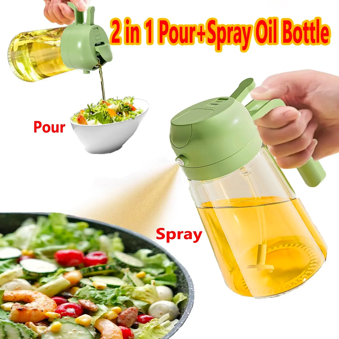 Oil Spray Dispenser Bottle