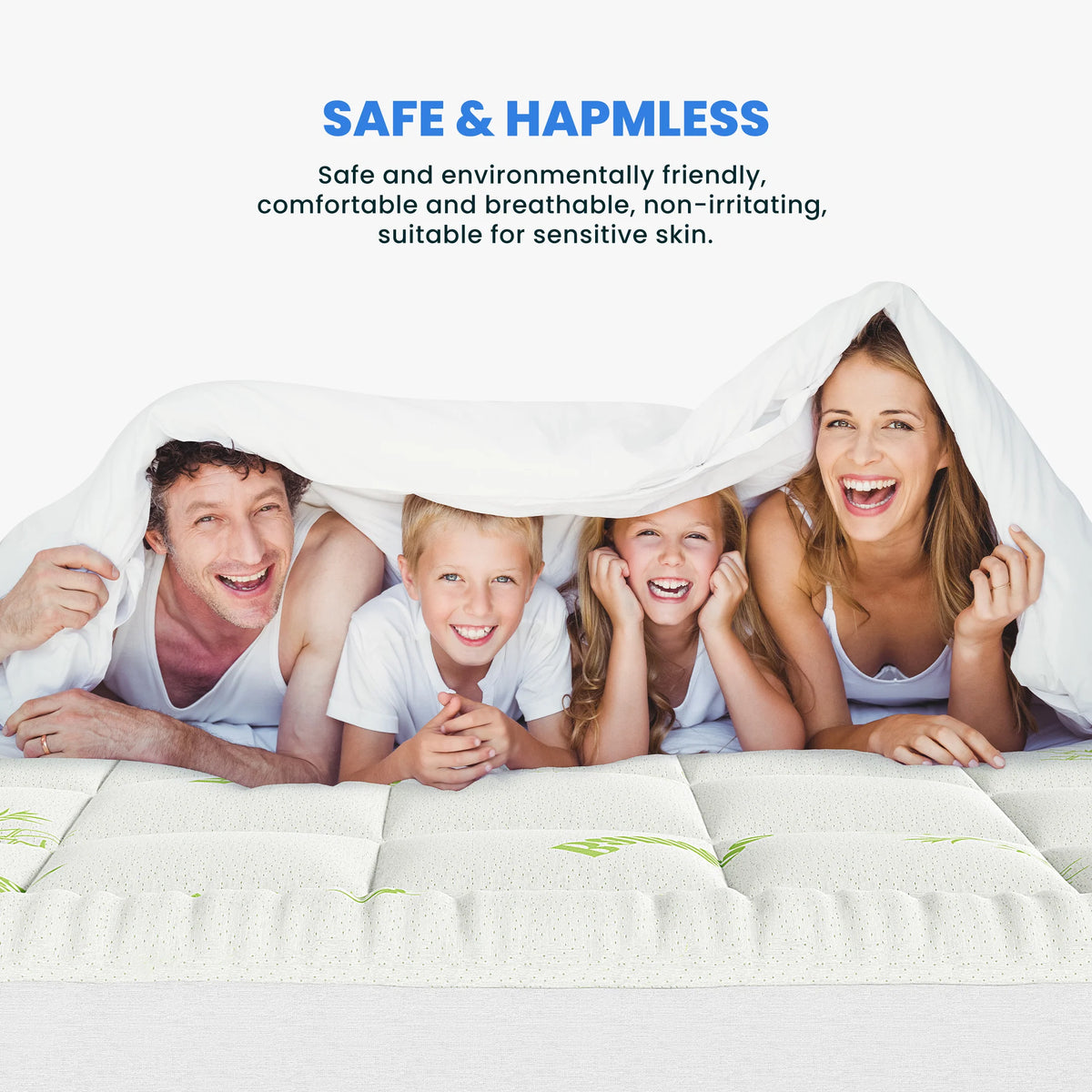 400g Bamboo Viscose Mattress Topper, Ultra Soft Pillow Top Mattress Pad with Stretchable Pockets, Breathable Cooling Topper