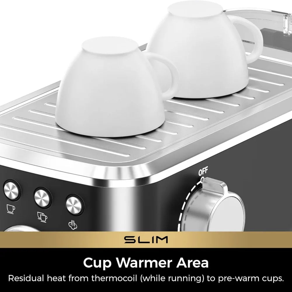 20 Bar Espresso Machine with Milk Frother,Perfect for Home Latte & Cappuccino