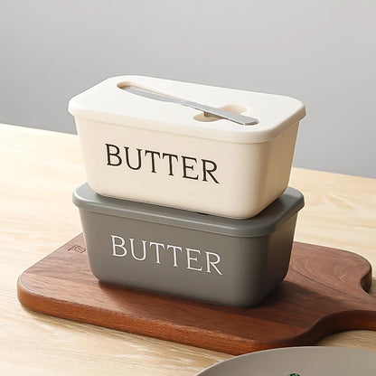 Butter Container with Knife