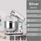 Kitchen Food Stand Mixer, Quiet Motor, Cream Egg Whisk, Whip Dough Kneader, 6-Speed, 1200 W