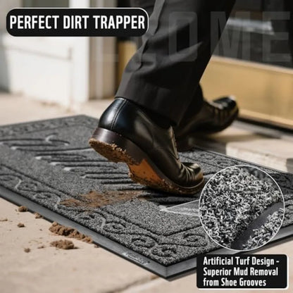 Welcome Mat, Heavy Duty for Home Entrance, Outdoor Indoor