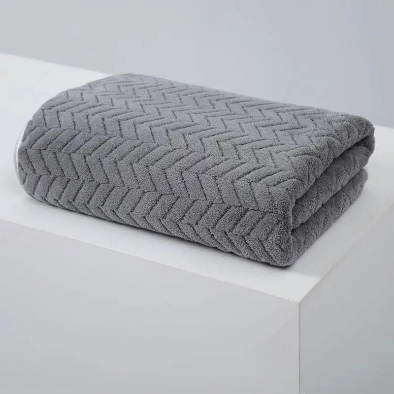 High Quality Thick Coral Velvet Bath Towels, Soft and Absorbent, Sports Beach Towels