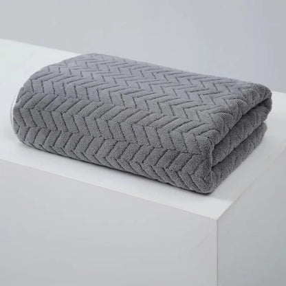 High Quality Thick Coral Velvet Bath Towels, Soft and Absorbent, Sports Beach Towels