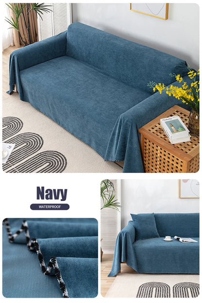 Waterproof Sofa Blanket, Durable Fabric Dust-proof Anti-scratch