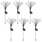 8-Head Solar Firefly LED Lights ,Waterproof High Flexibility Yard Patio Pathway Holiday