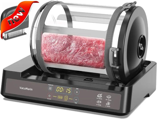 Vacuum Tumbler Marinator for Meat or Vegetable with Leak Proof Clip