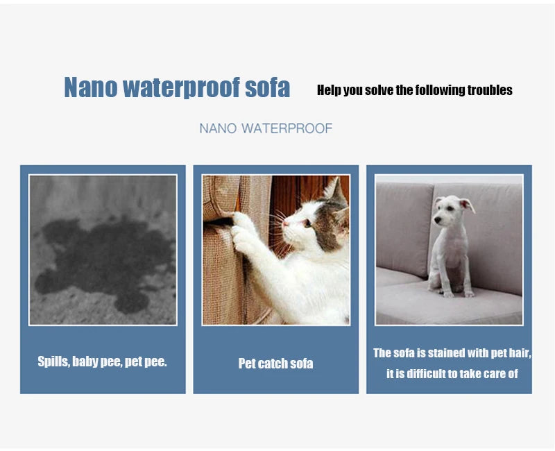 Waterproof Sofa Blanket, Durable Fabric Dust-proof Anti-scratch