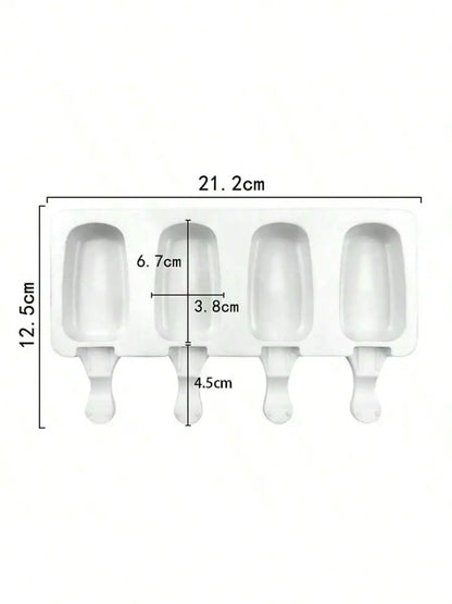 Craft Your Own Cool Treats: Premium Reusable Silicone Ice Cream & Popsicle Molds