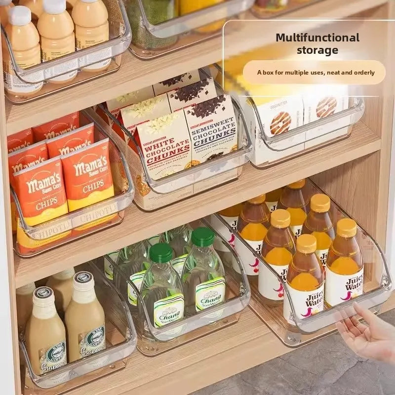 Clear Fridge Organizer Bins