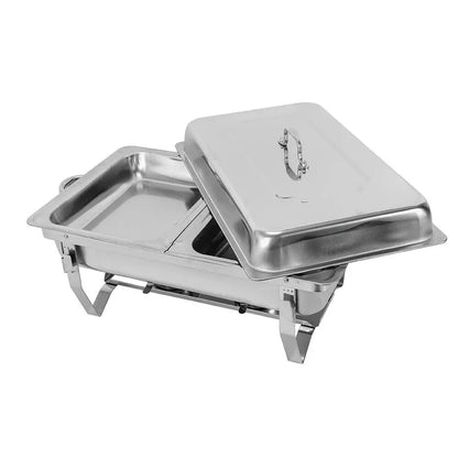 7.5L Stainless Steel Professional Chafing Dish, Food Warming Container Set for Party, Buffet, Catering