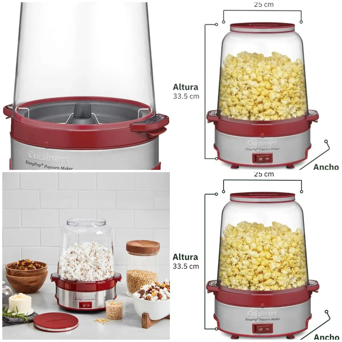 Red Popcorn Maker