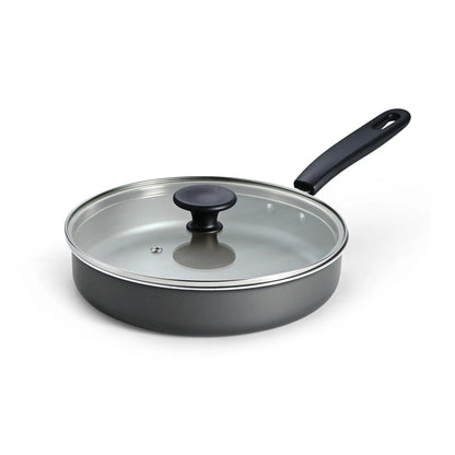 18-Piece Nonstick Cookware Set, Asphalt