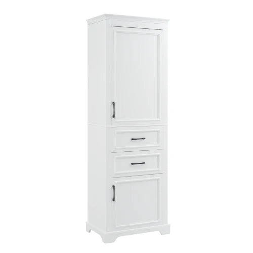 71" Tall Bathroom Vanity (Freestanding) - Modern Design, Damping Hinges & Space-Saving Storage