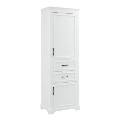 71" Tall Bathroom Vanity (Freestanding) - Modern Design, Damping Hinges & Space-Saving Storage