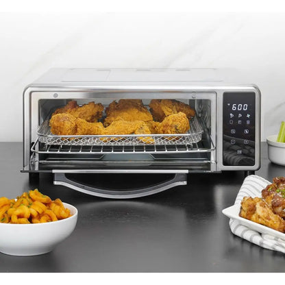 Air Fryer Pizza Oven with Stone Touchscreen Controls with 6 Preset Functions