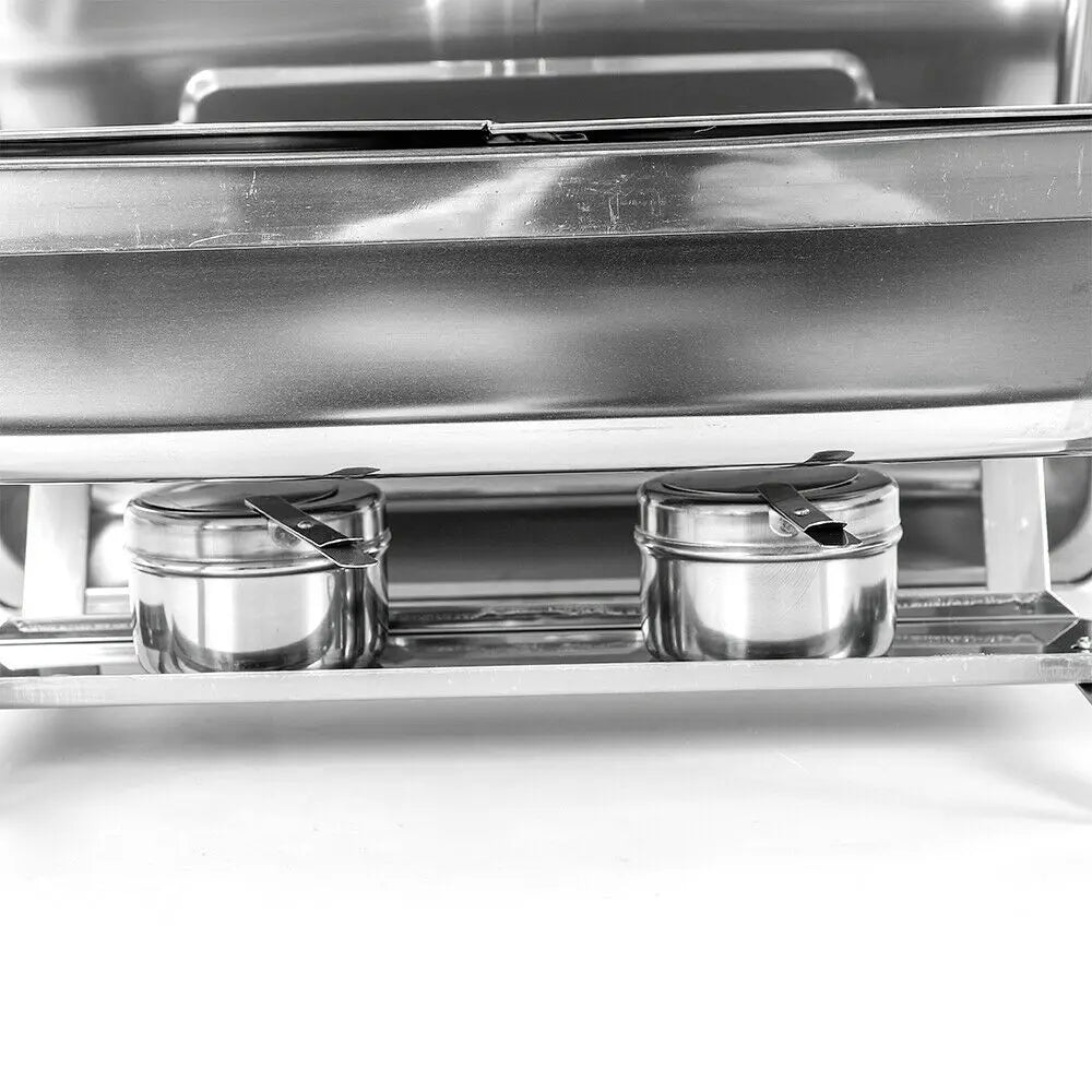 7.5L Stainless Steel Professional Chafing Dish, Food Warming Container Set for Party, Buffet, Catering