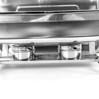 7.5L Stainless Steel Professional Chafing Dish, Food Warming Container Set for Party, Buffet, Catering
