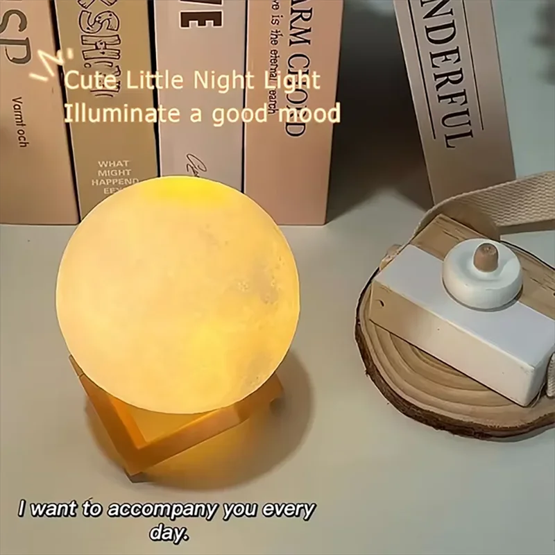 LED Moon Galaxy Light, Moon Night Light