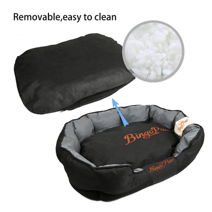XXL XL Large Orthopedic Sofa Dog Bed, Waterproof, Washable Removable Cushion