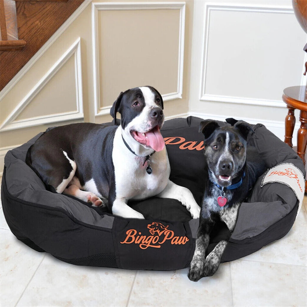 XXL XL Large Orthopedic Sofa Dog Bed, Waterproof, Washable Removable Cushion