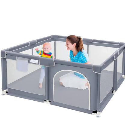 Foldable Baby Playpen for Indoor/Outdoor Safety