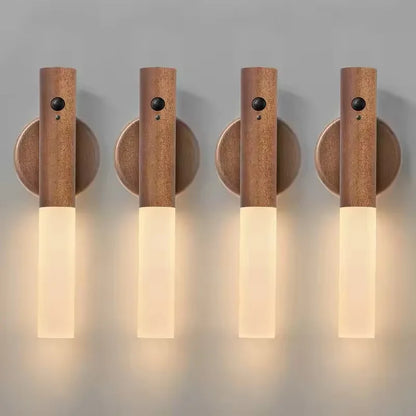 Portable LED Sensor Night Light, Usb Power Charging Indoor Wall Lamp for Living Room Stairs Porch