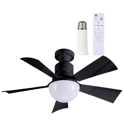 30/40W Ceiling Fan With Light, Remote Control Dimming