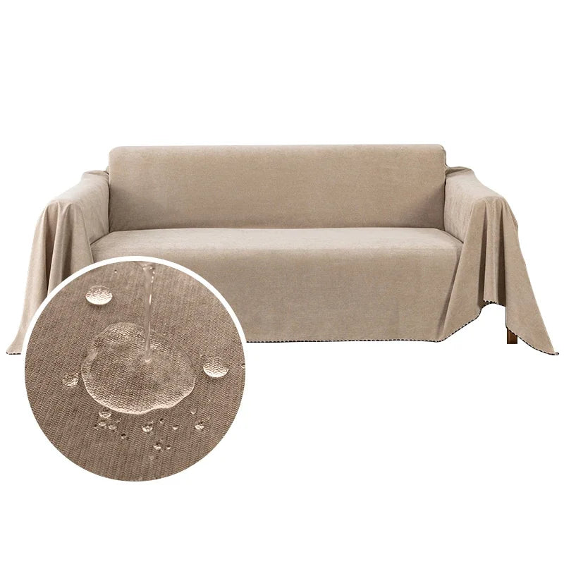 Waterproof Sofa Blanket, Durable Fabric Dust-proof Anti-scratch