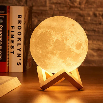 LED Moon Galaxy Light, Moon Night Light