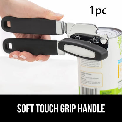 Easy-Grip Can Opener - The Perfect Gift for Seniors, Parents & Home Chefs - Effortless Opening with No Sharp Edges.