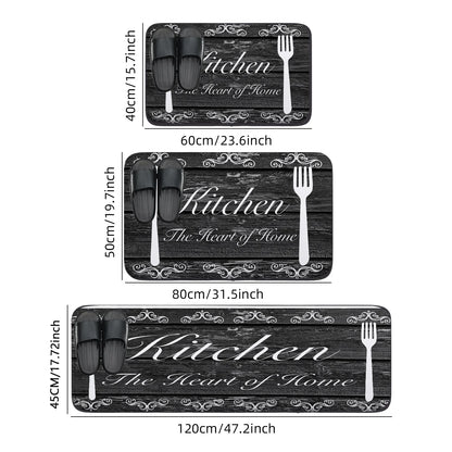 Kitchen Carpet Washable, Non-Slip, Absorbent Kitchen Mat