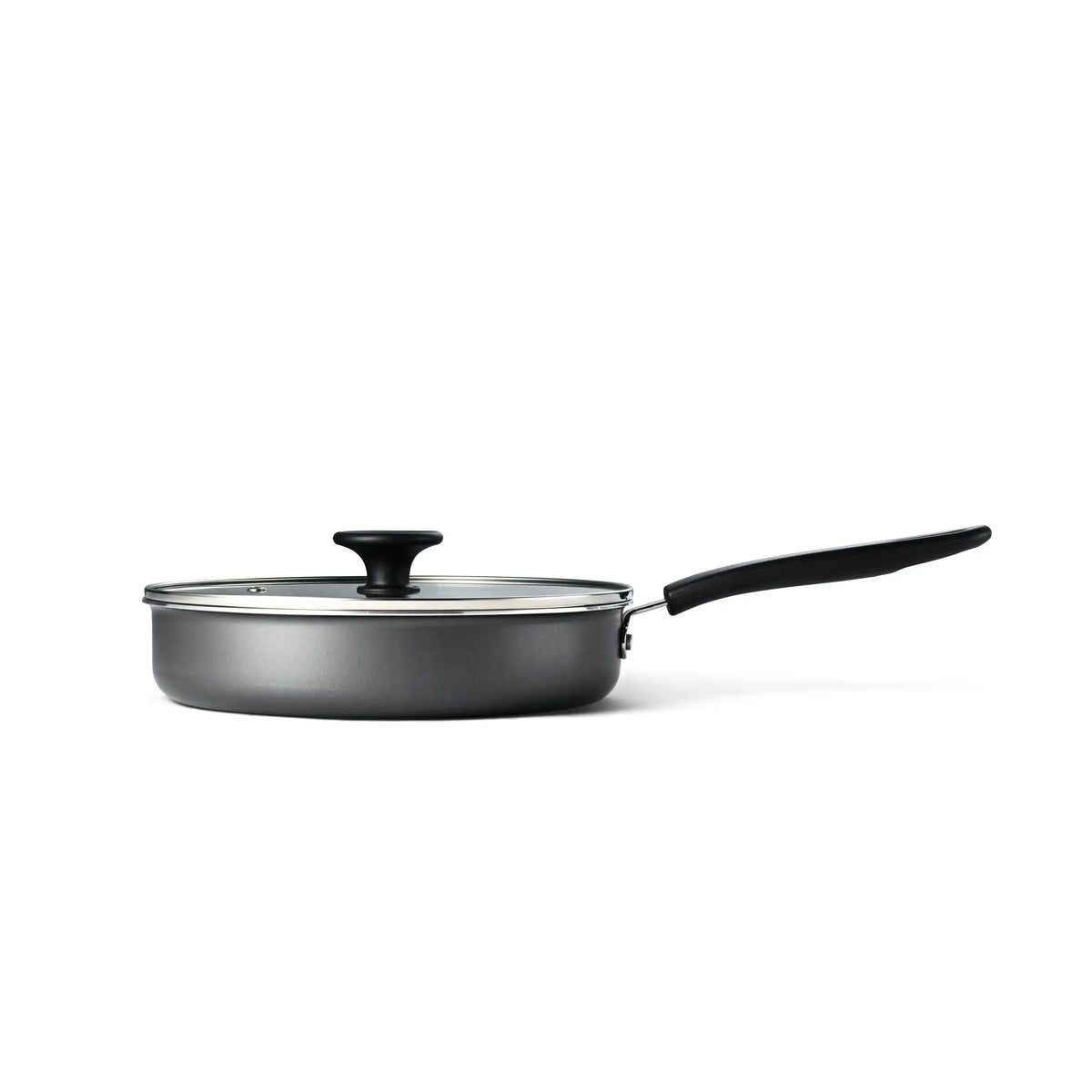 18-Piece Nonstick Cookware Set, Asphalt