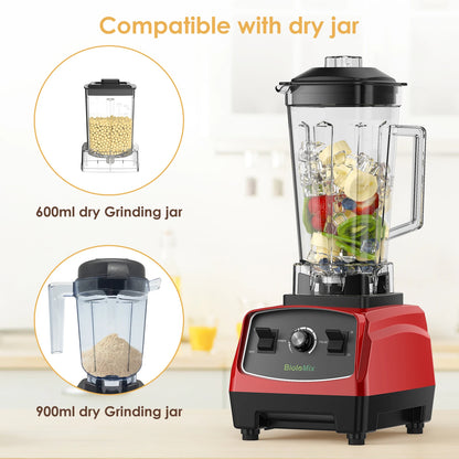 BPA Free 3HP 2200W Heavy Duty Grade Blender, Mixer, Juicer -  High Power Food Processor