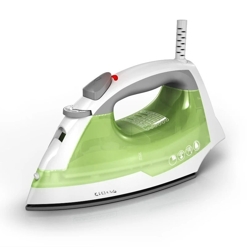 Easy Steam Iron for Clothes, 200W, TrueGlide Nonstick Soleplate, Auto Shut-Off