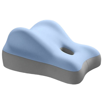 Multi-Functional Ergonomic Wedge Bed Pillow for Support , Memory Foam Positioning Cushion for Back Neck & Waist Pain Relief